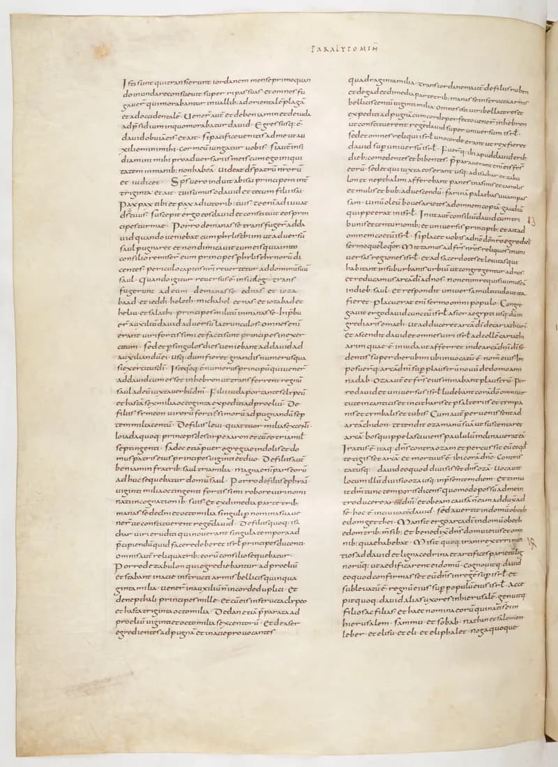 Vivian Bible, Jeremiah 22 (folio 546) by Master C. (Vivian Bible illuminator) depicting Jeremiah 22