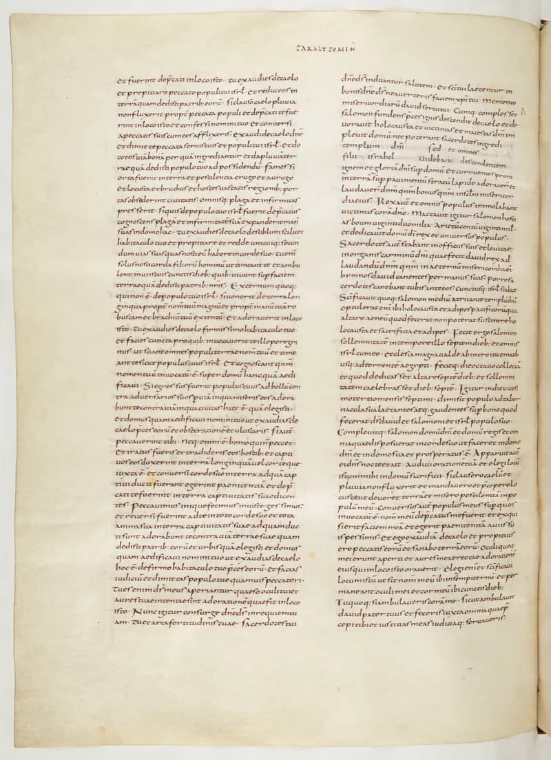 Vivian Bible, Jeremiah 41 (folio 558) by Master C. (Vivian Bible illuminator) depicting Jeremiah 41