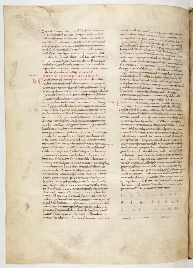 Vivian Bible, Jeremiah 6 (folio 536) by Master C. (Vivian Bible illuminator) depicting Jeremiah 6