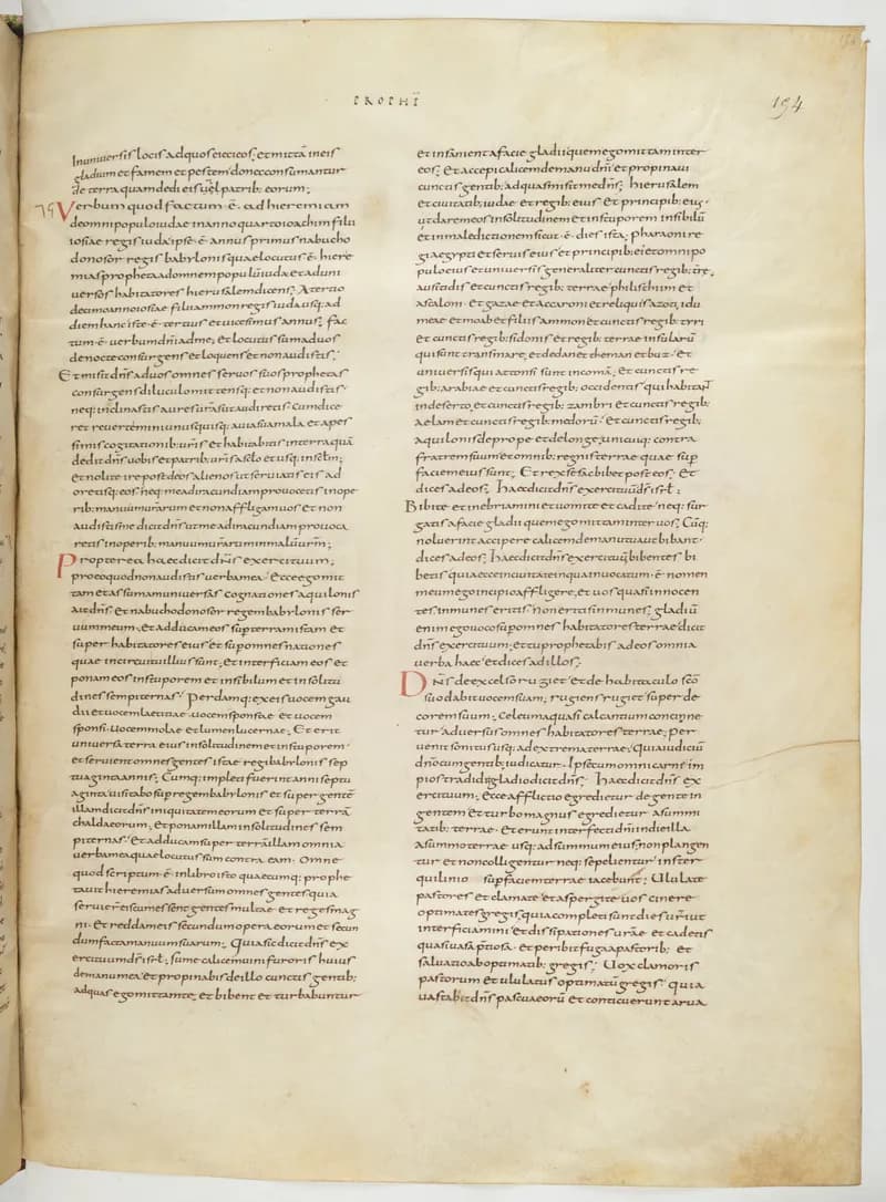 Vivian Bible, Job 28 (folio 315) by Master C. (Vivian Bible illuminator) depicting Job 28