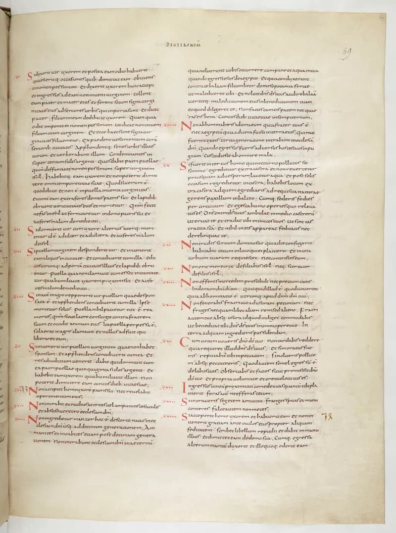 Vivian Bible, Judges 8 (folio 145) by Master C. (Vivian Bible illuminator) depicting Judges 8