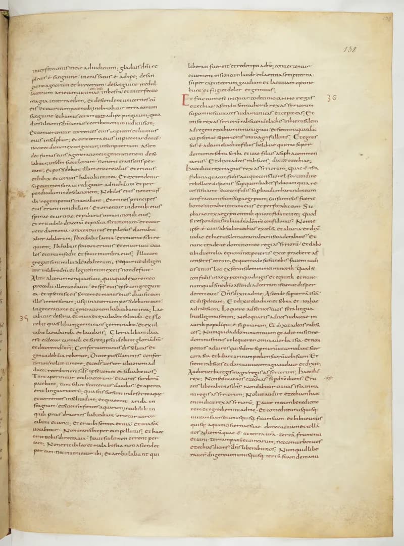 Vivian Bible, Judith 2 (folio 283) by Master C. (Vivian Bible illuminator) depicting Judith 2