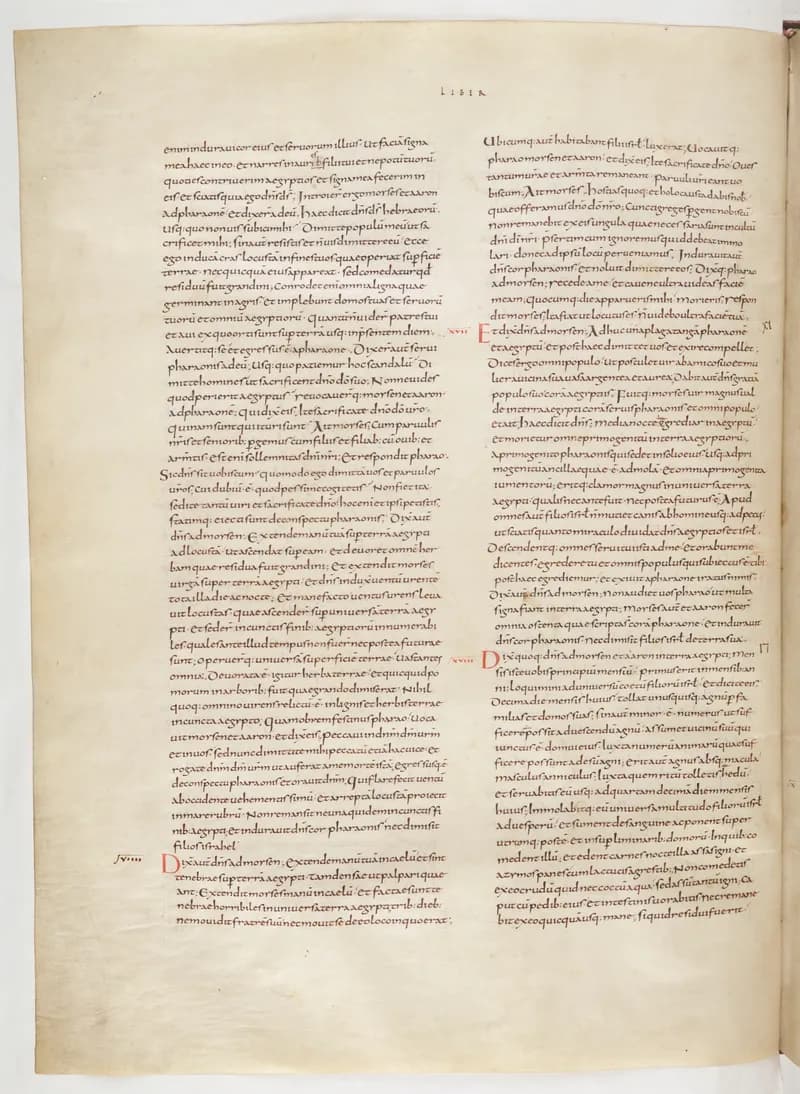 Vivian Bible, Leviticus 4 (folio 68) by Master C. (Vivian Bible illuminator) depicting Leviticus 4