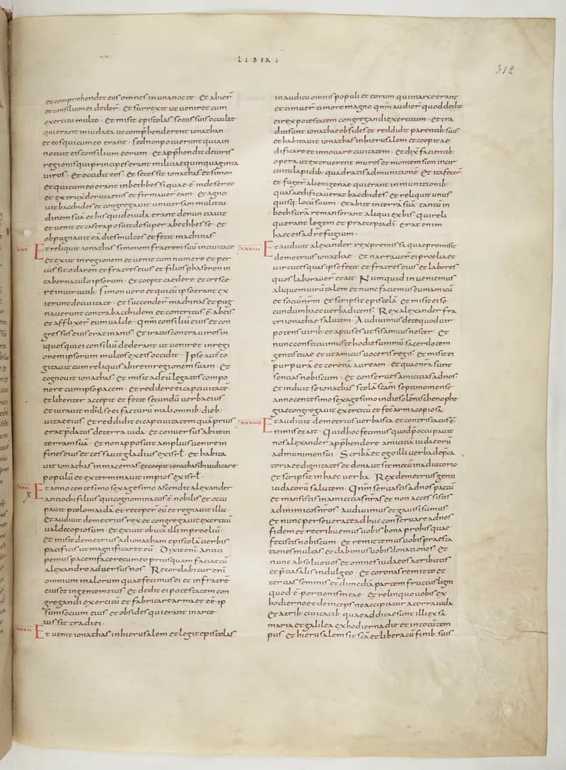 Vivian Bible, Micah 5 (folio 631) by Master C. (Vivian Bible illuminator) depicting Micah 5