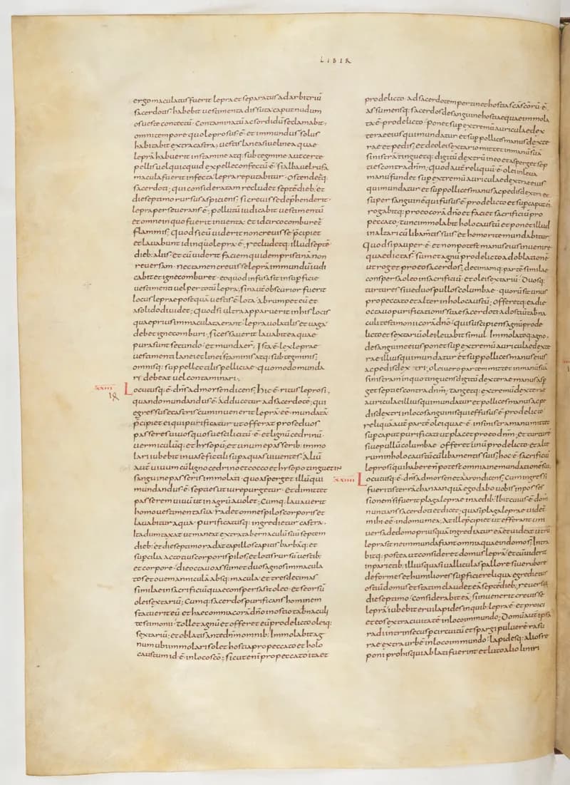 Vivian Bible, Numbers 19 (folio 94) by Master C. (Vivian Bible illuminator) depicting Numbers 19