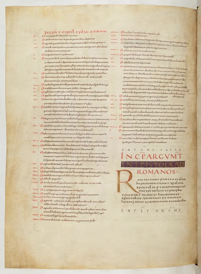 Vivian Bible, Philippians 2 (folio 778) by Master C. (Vivian Bible illuminator) depicting Philippians 2