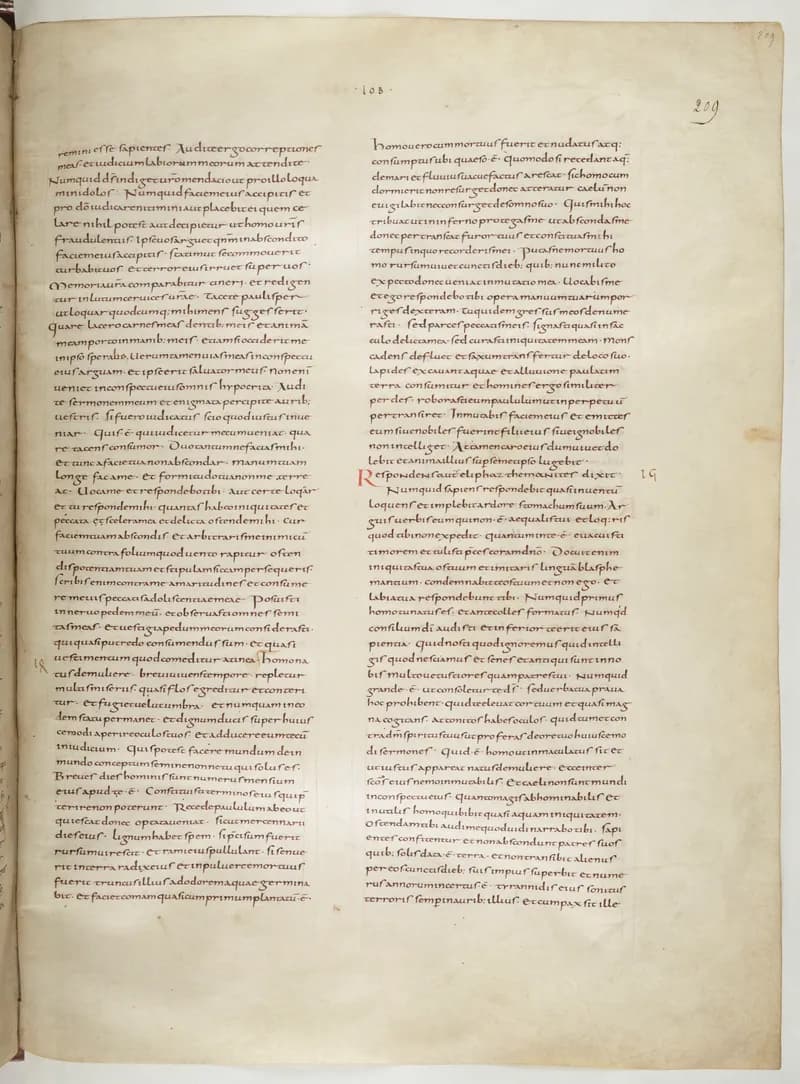 Vivian Bible, Proverbs 14 (folio 425) by Master C. (Vivian Bible illuminator) depicting Proverbs 14