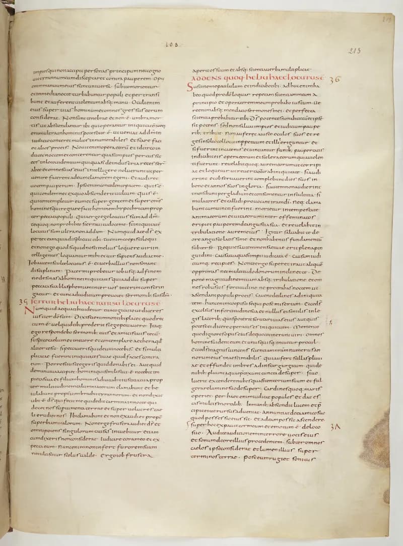 Vivian Bible, Proverbs 27 (folio 433) by Master C. (Vivian Bible illuminator) depicting Proverbs 27