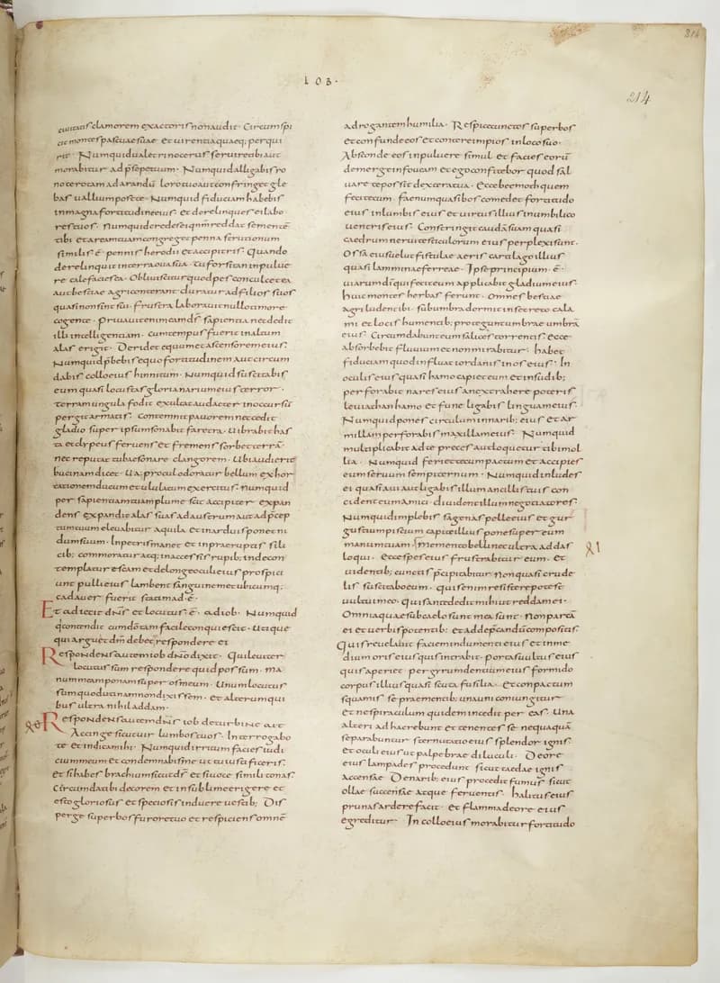 Vivian Bible, Proverbs 29 (folio 435) by Master C. (Vivian Bible illuminator) depicting Proverbs 29