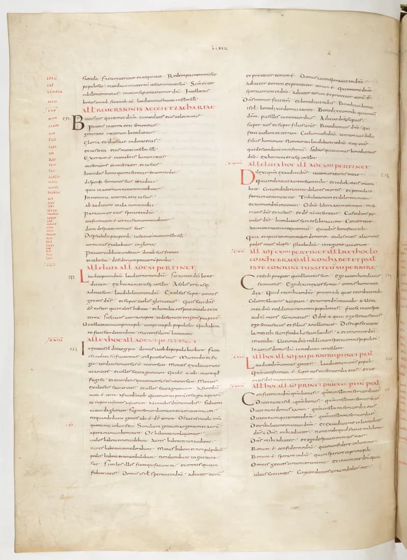 Vivian Bible, Sirach 10 (folio 466) by Master C. (Vivian Bible illuminator) depicting Sirach 10