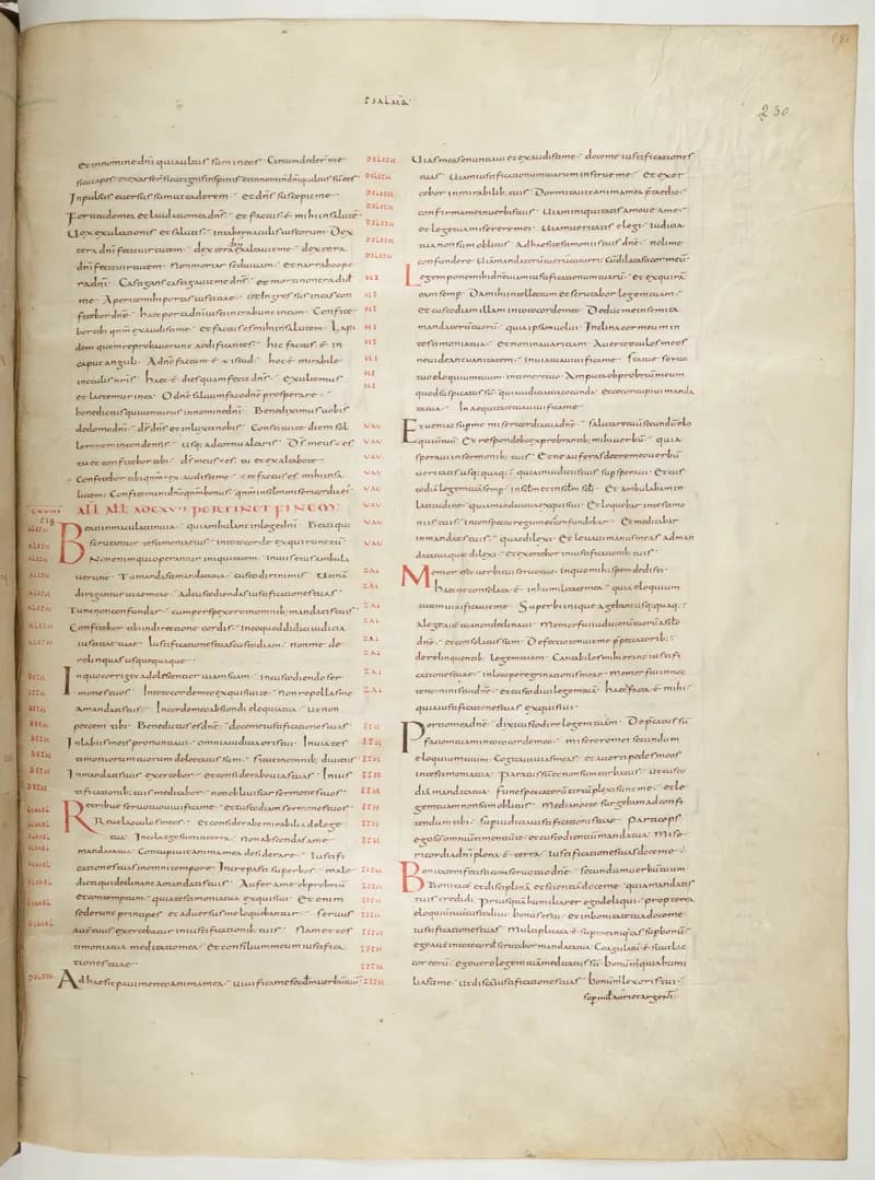 Vivian Bible, Sirach 11 (folio 467) by Master C. (Vivian Bible illuminator) depicting Sirach 11
