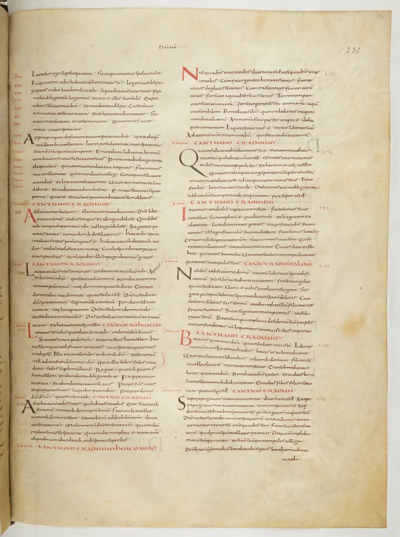 Vivian Bible, Sirach 15 (folio 469) by Master C. (Vivian Bible illuminator) depicting Sirach 15
