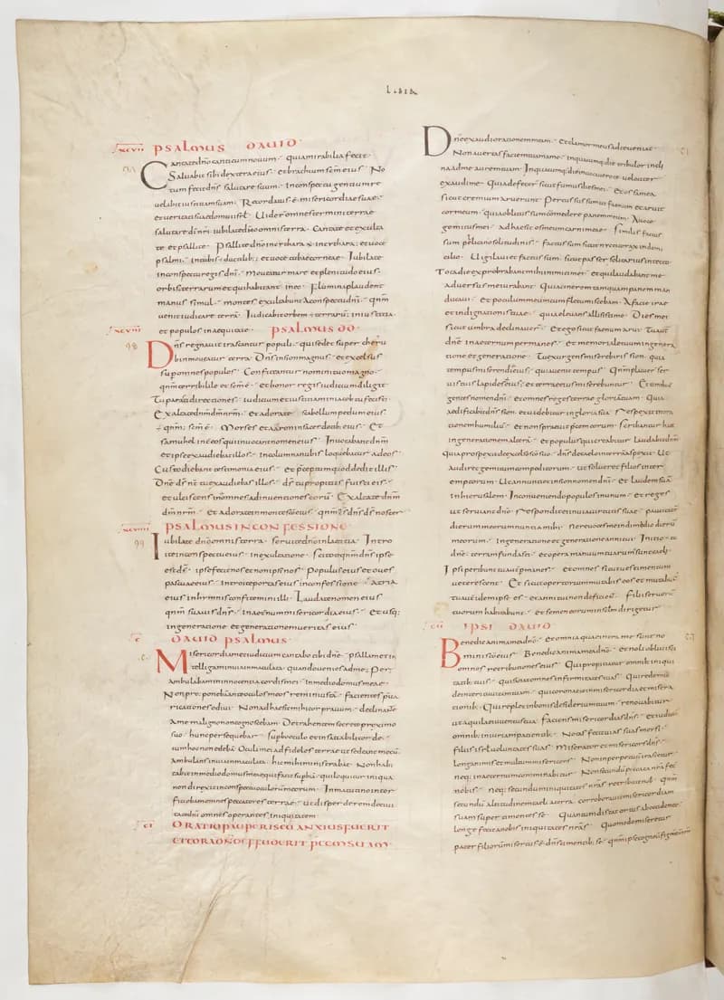 Vivian Bible, Sirach 3 (folio 462) by Master C. (Vivian Bible illuminator) depicting Sirach 3