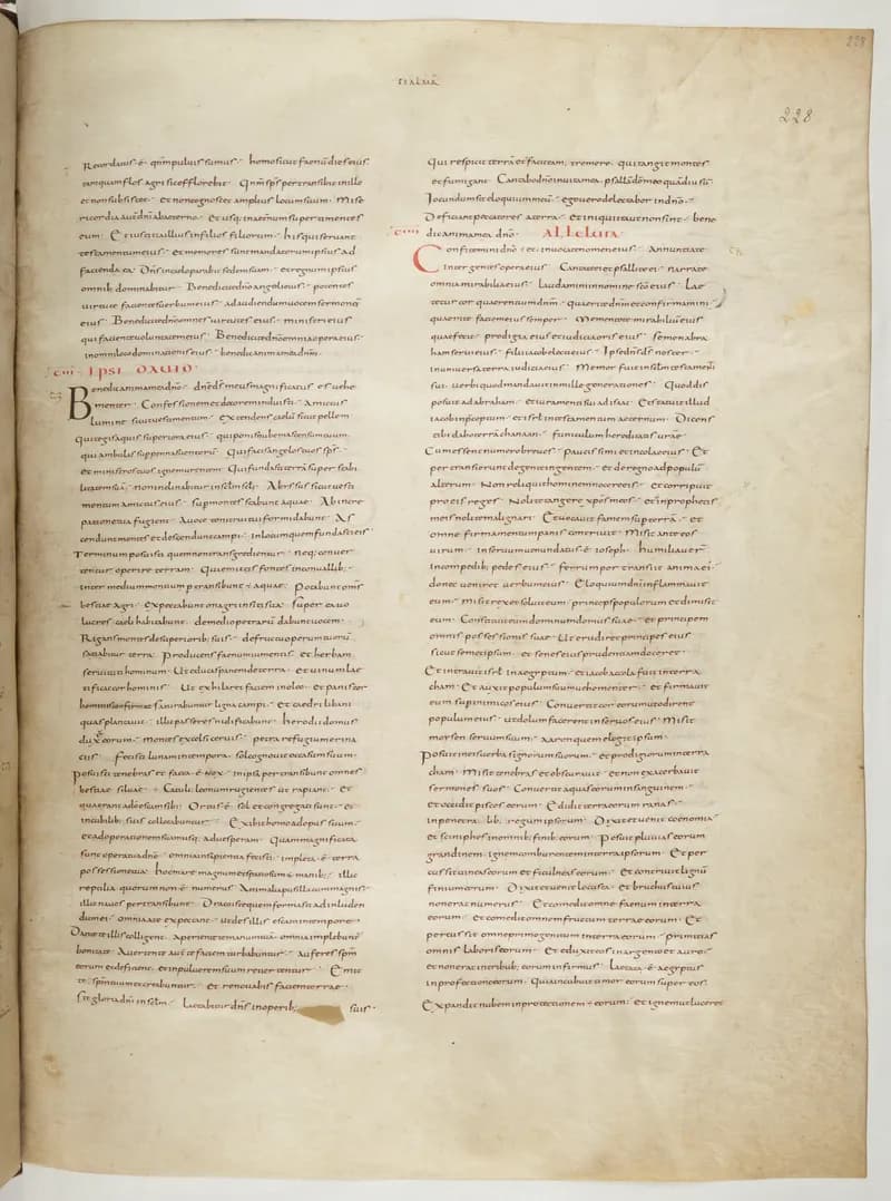 Vivian Bible, Sirach 5 (folio 463) by Master C. (Vivian Bible illuminator) depicting Sirach 5