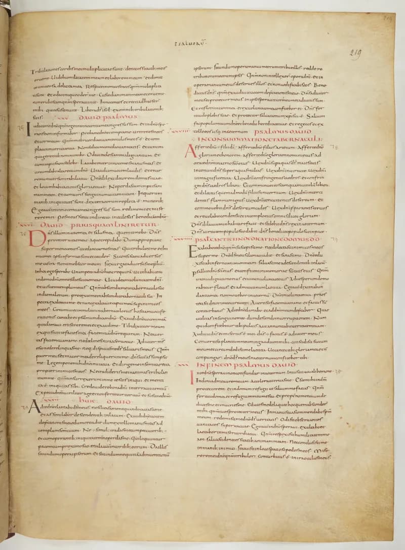 Vivian Bible, Song of Solomon 3 (folio 445) by Master C. (Vivian Bible illuminator) depicting Song of Solomon 3