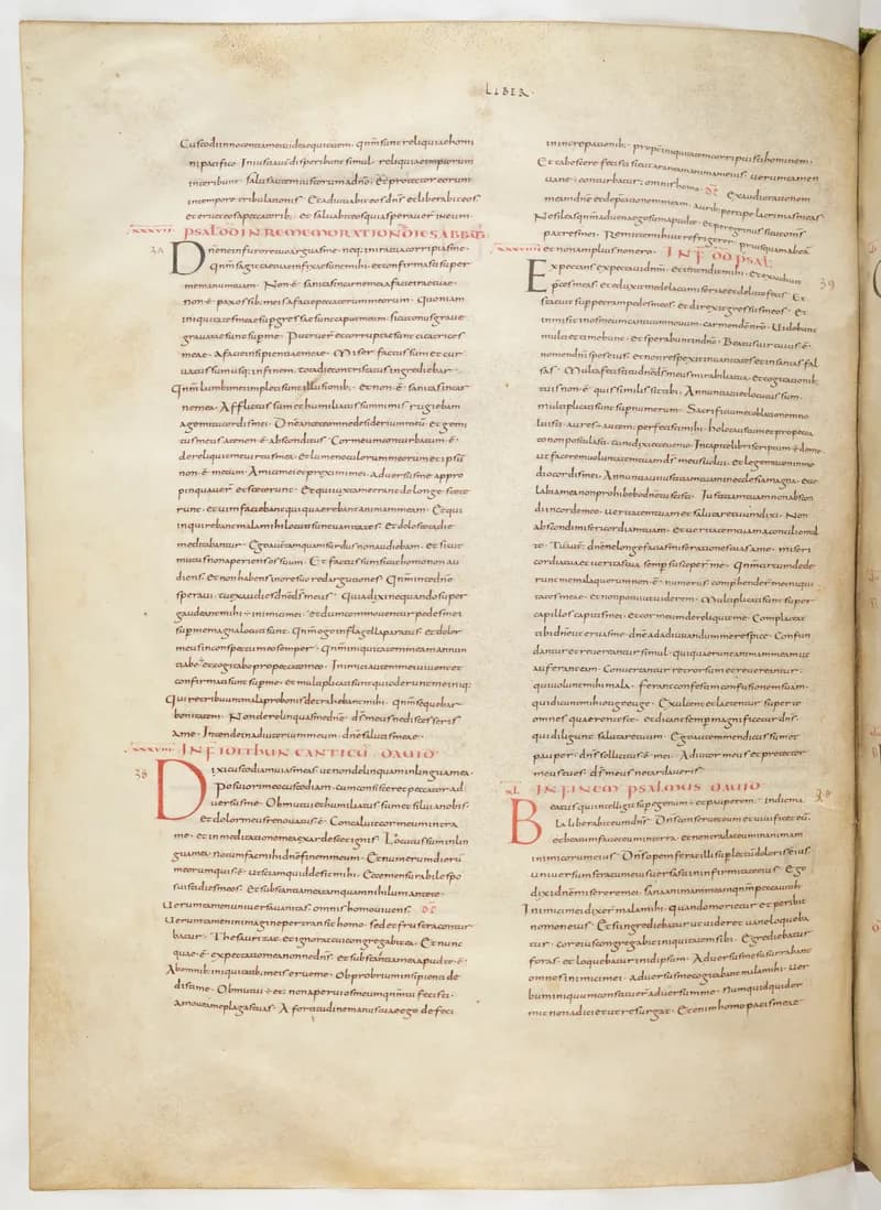 Vivian Bible, Song of Solomon 8 (folio 448) by Master C. (Vivian Bible illuminator) depicting Song of Solomon 8