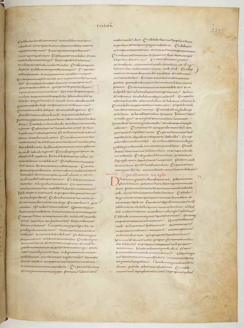 Vivian Bible, Wisdom of Solomon 15 (folio 457) by Master C. (Vivian Bible illuminator) depicting Wisdom of Solomon 15