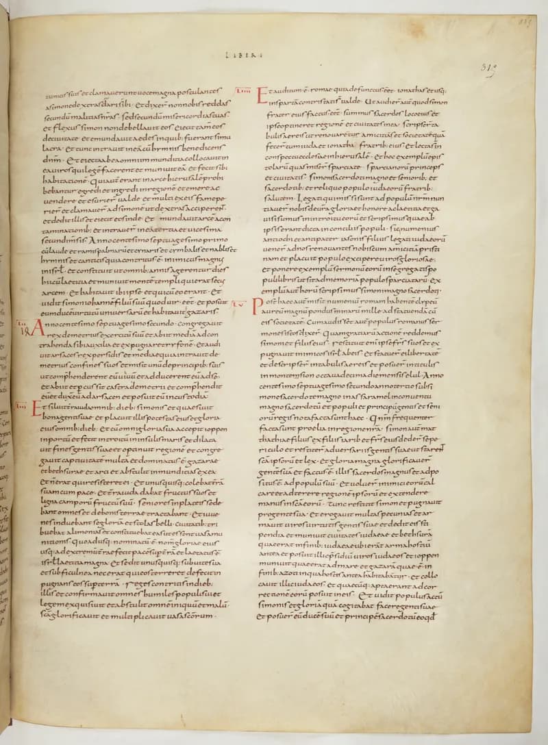 Vivian Bible, Zephaniah 2 (folio 637) by Master C. (Vivian Bible illuminator) depicting Zephaniah 2