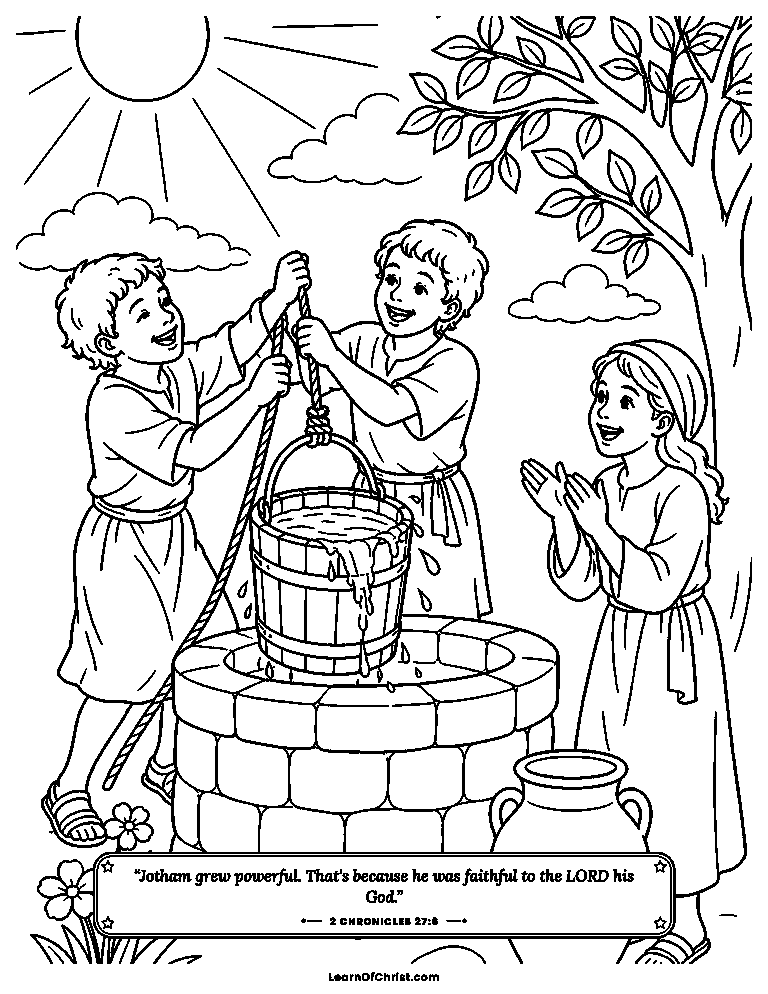 Jotham walks steadily with God