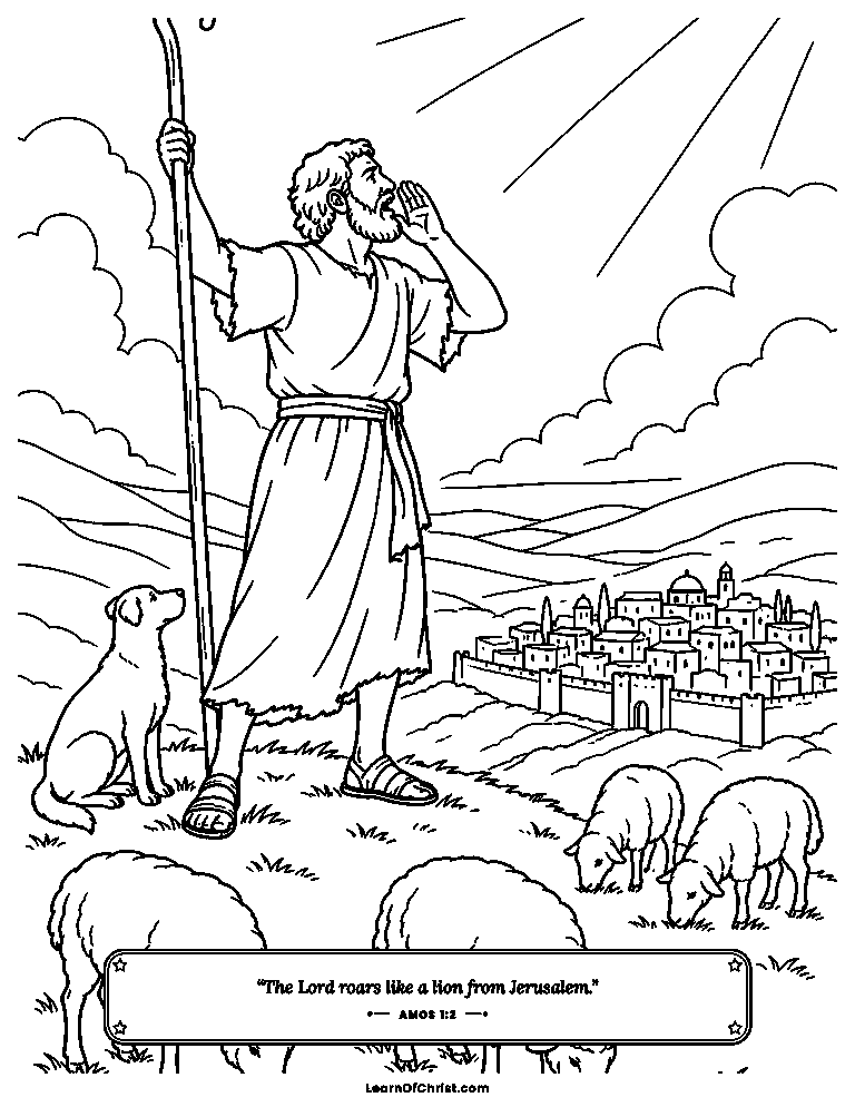 A shepherd stands up to speak