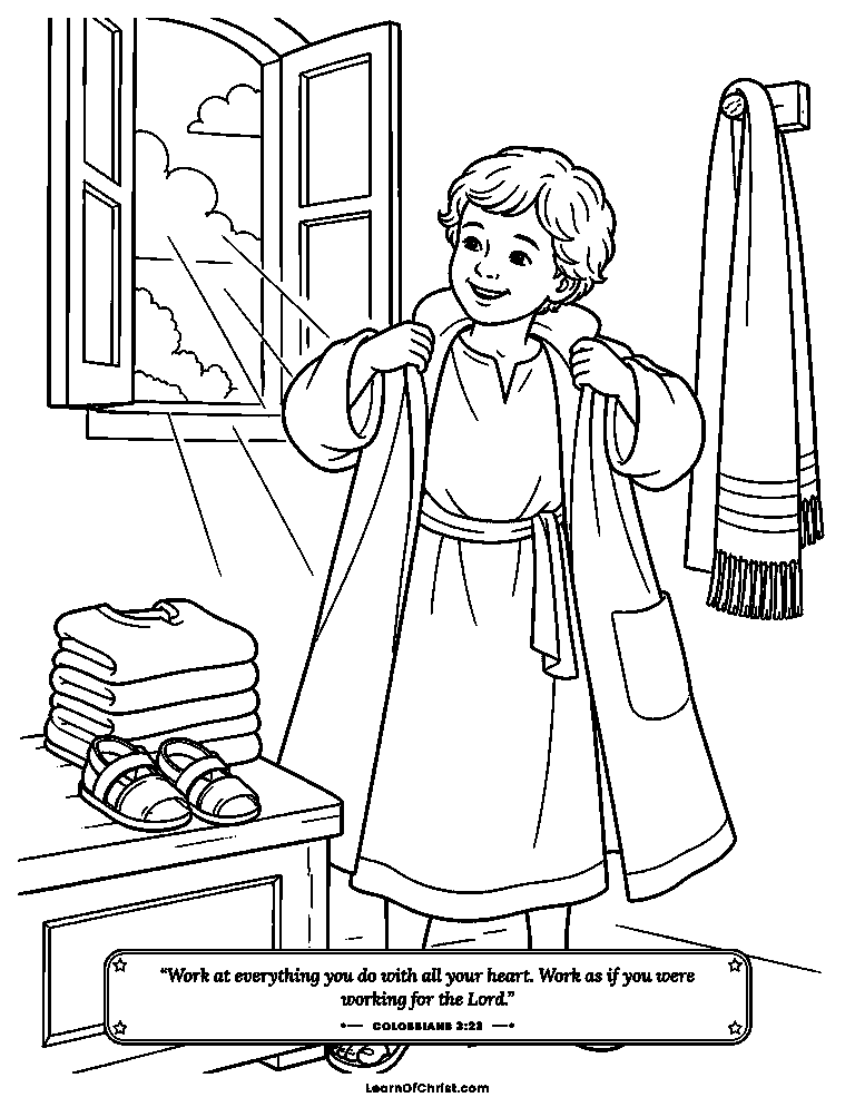 Getting dressed in kindness each morning
