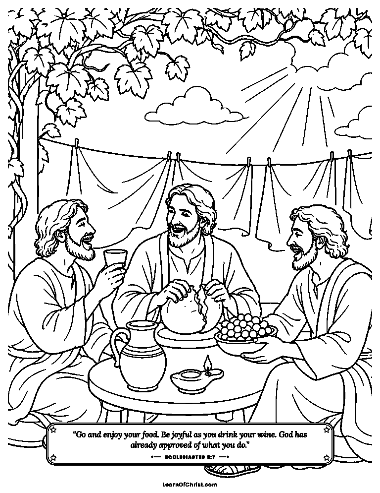 A happy meal shared with friends