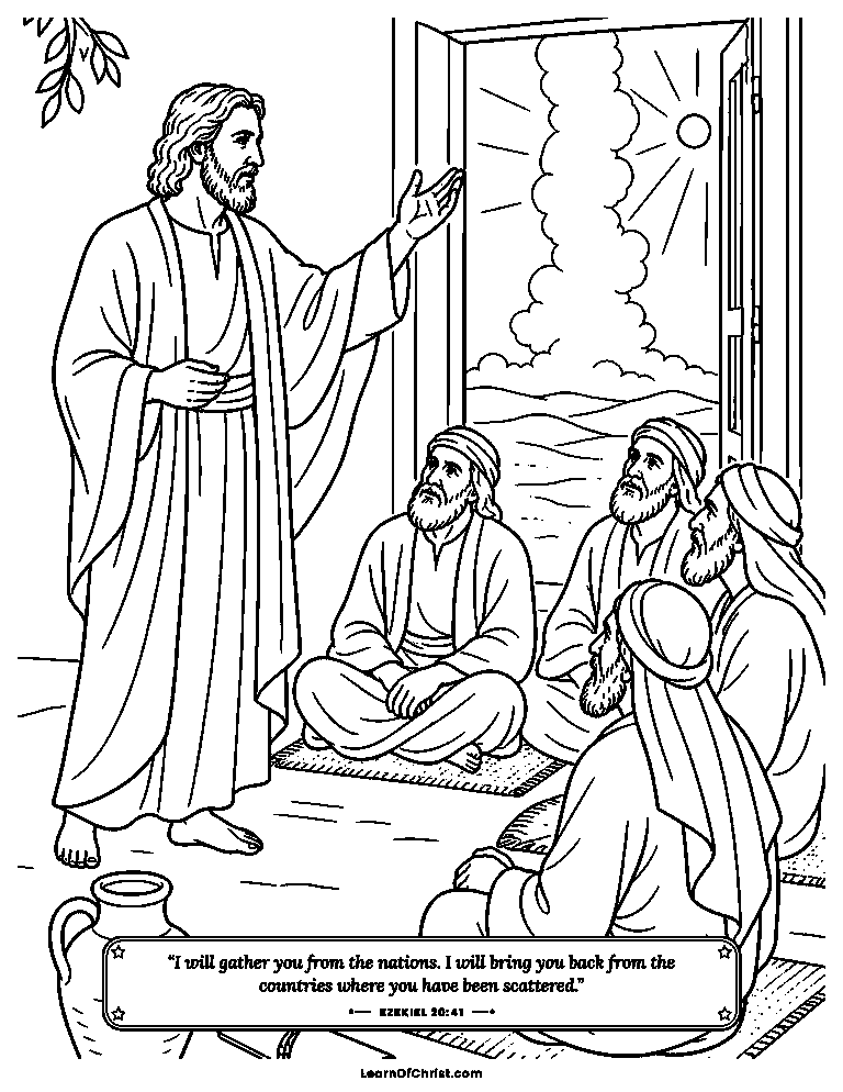 Elders sit down to hear God's story