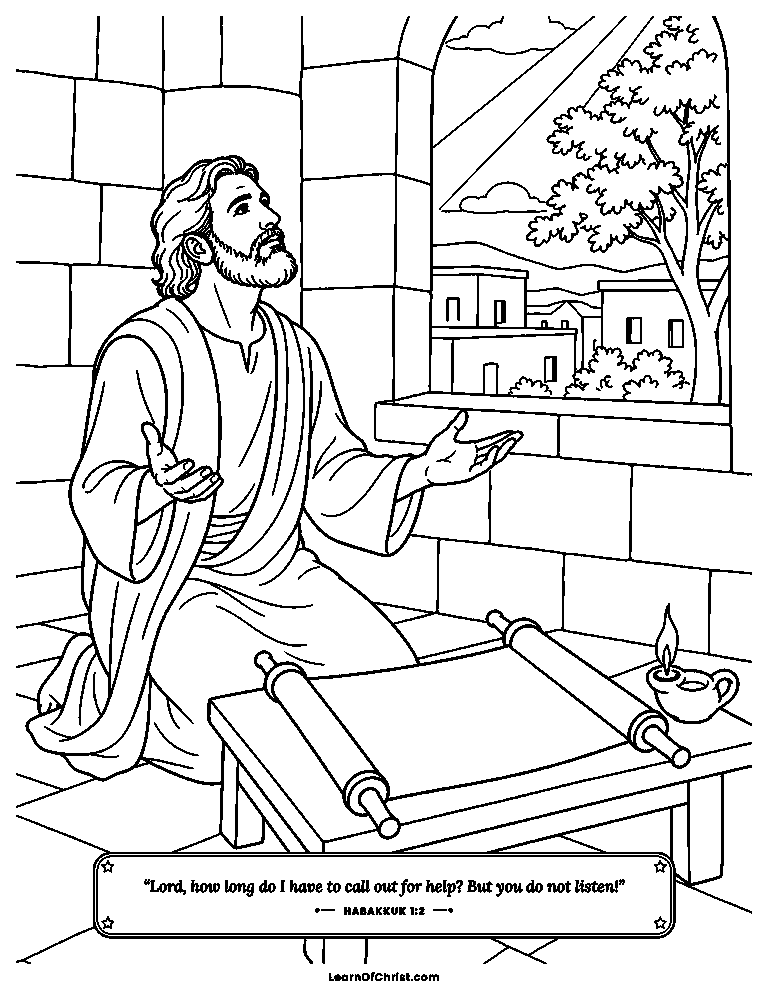 Habakkuk brings his hard questions