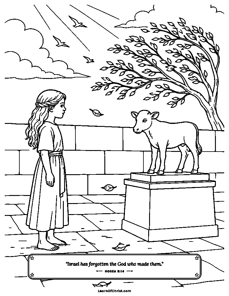 A metal calf that cannot help