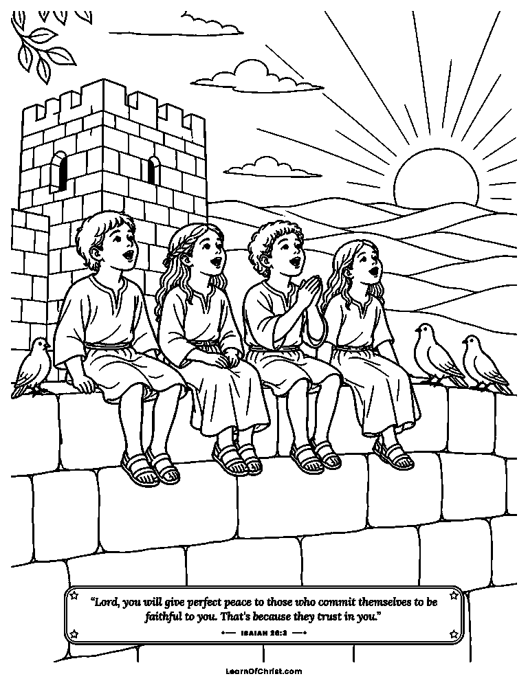 A song on top of the strong wall