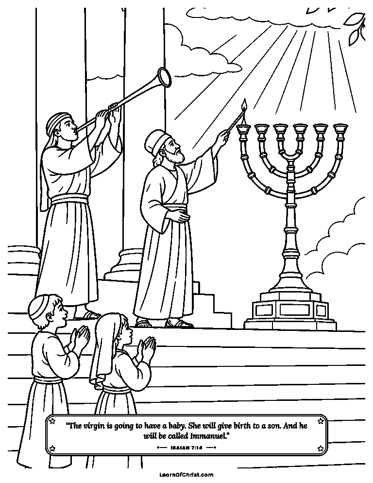 Isaiah brings a promise to King Ahaz