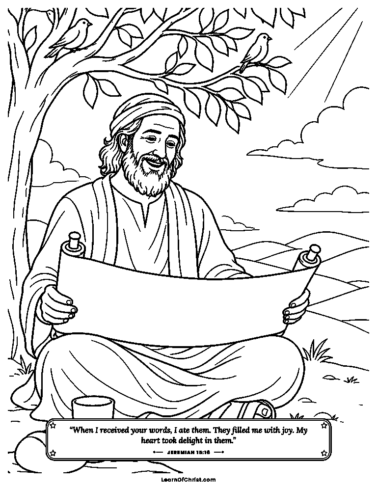 Jeremiah finds joy in God's words