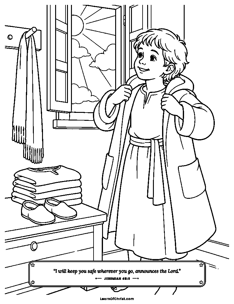 God comforts tired Baruch the helper