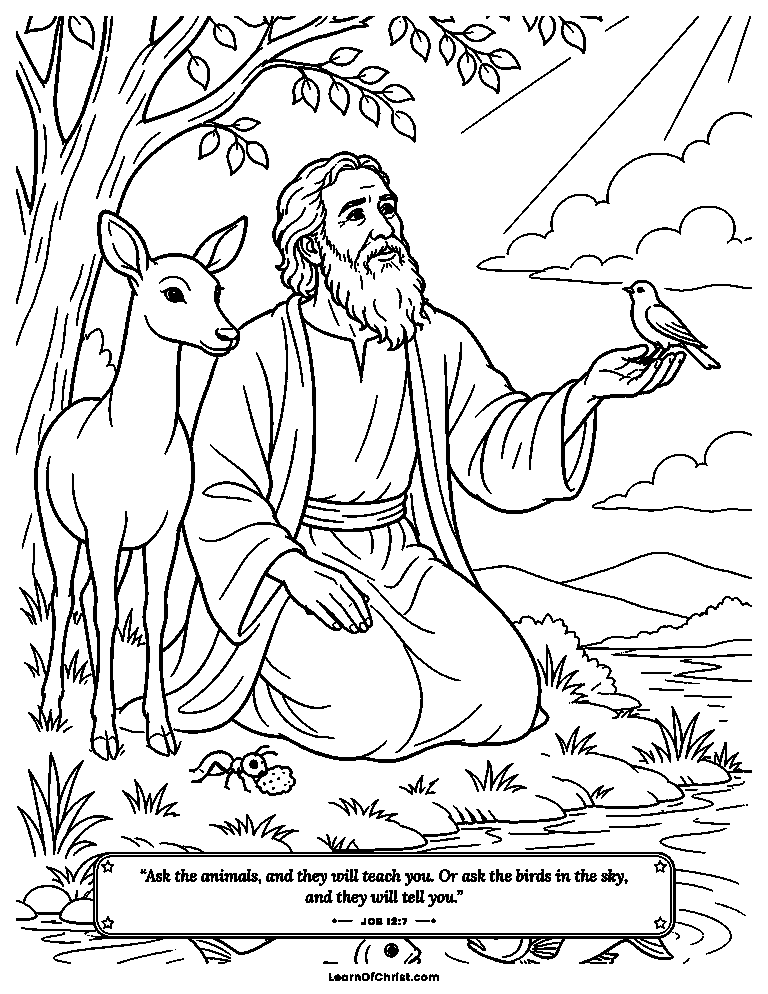 Ask the animals and they will teach you