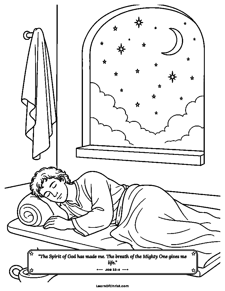 God speaks in the quiet of the night