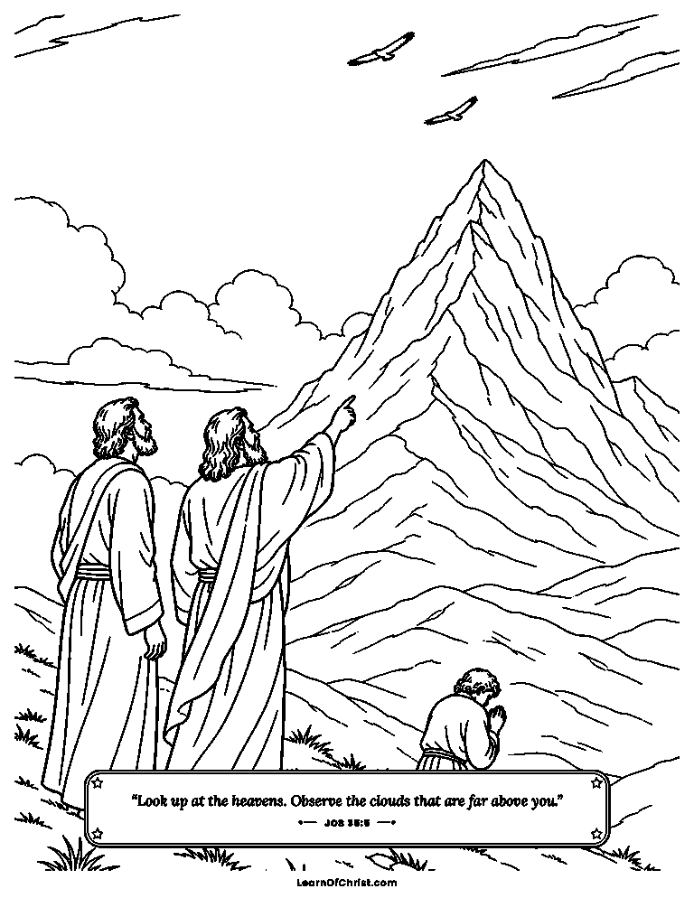 God is higher than the clouds and still hears