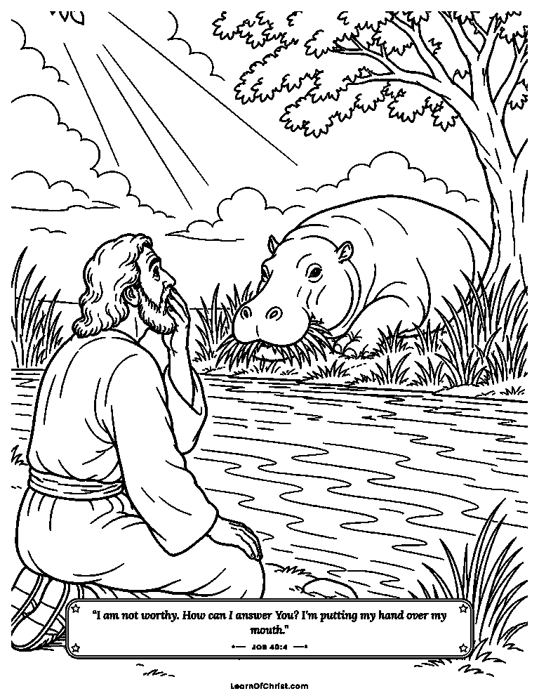 Job goes quiet before the great beast
