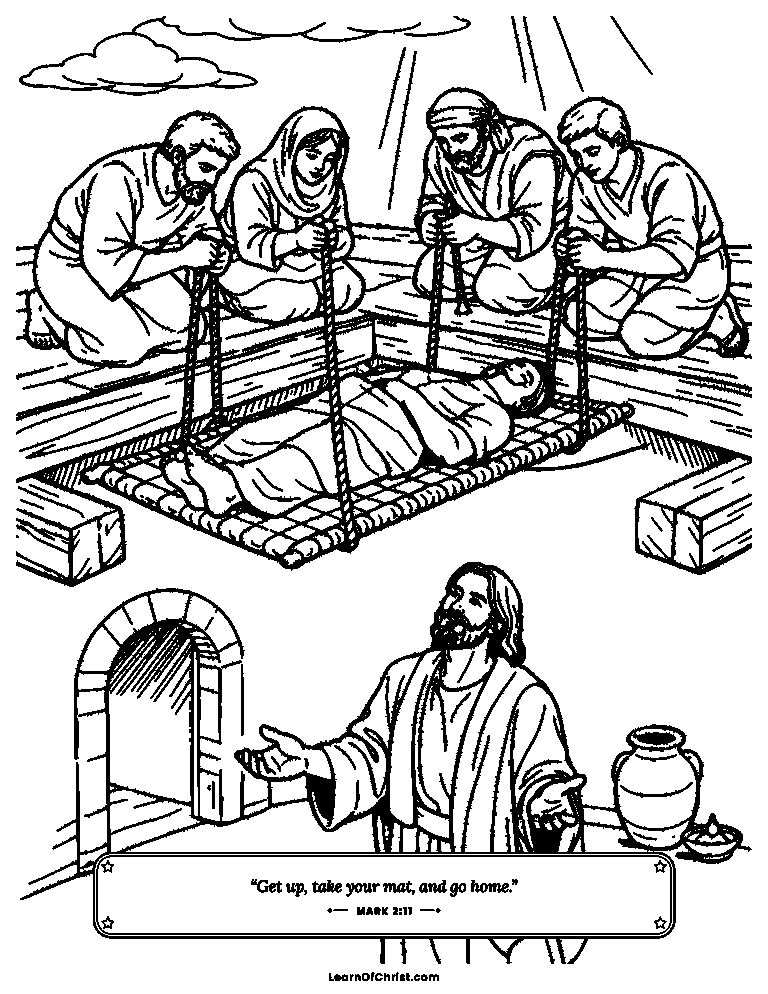Mark 2 coloring page - Lowered through the roof