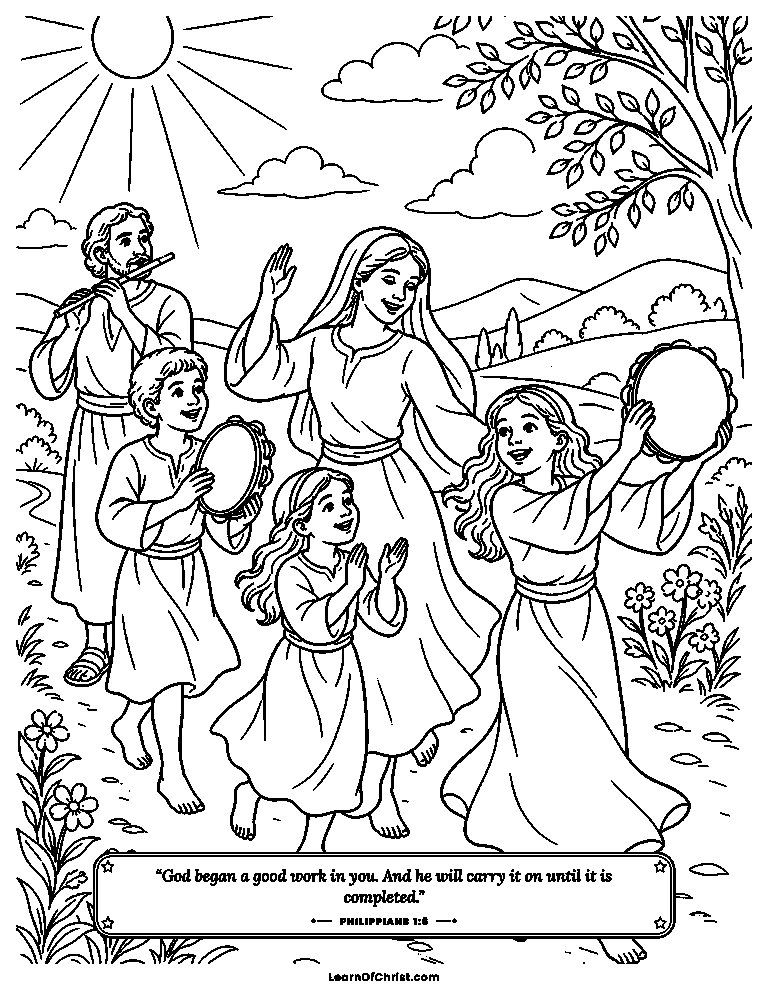 Joyful prayers from a prison window
