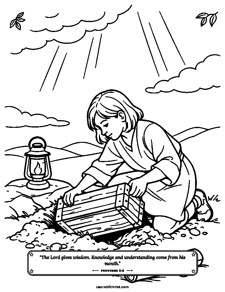 Digging for wisdom like buried treasure