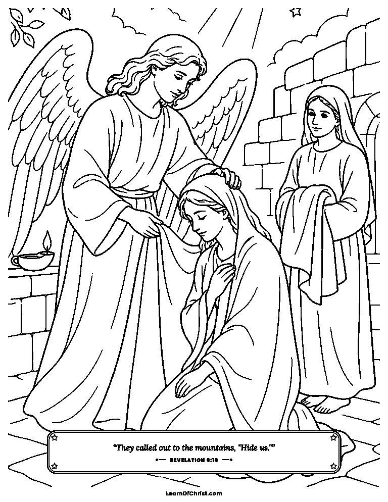 A white robe and a gentle promise