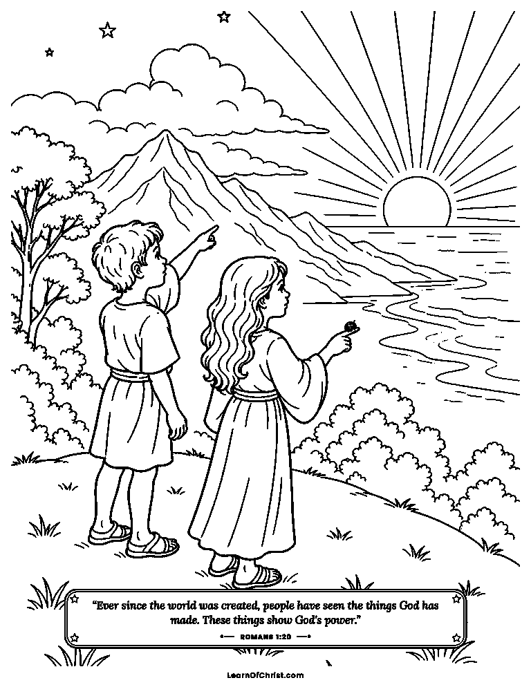 The whole world shows what God is like