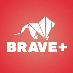 BRAVE+ logo
