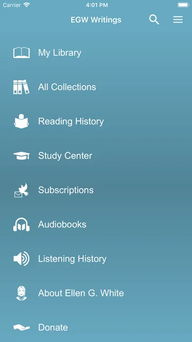 EGW Writings (Adventist Bible) screenshot 1