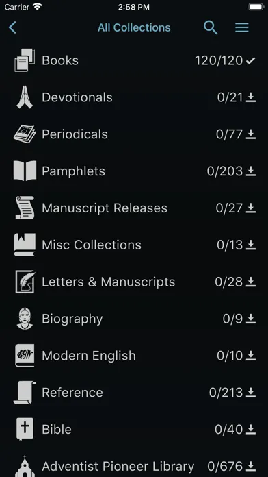 EGW Writings (Adventist Bible) screenshot 2