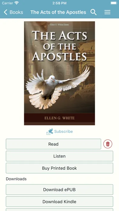 EGW Writings (Adventist Bible) screenshot 4