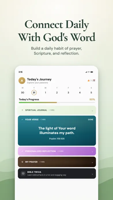 Bible Chat app screenshot 1