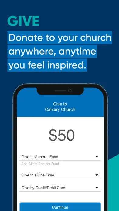 Breeze ChMS app screenshot 1