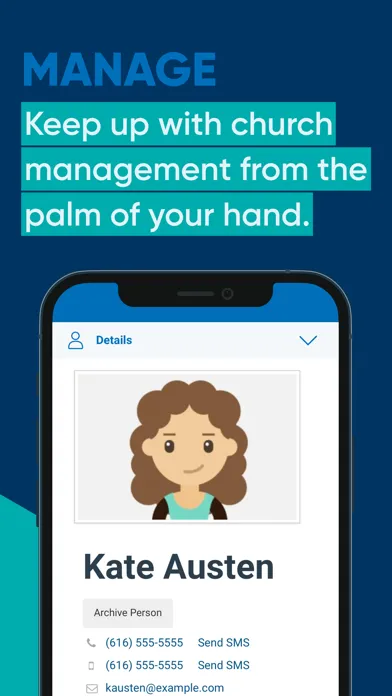 Breeze ChMS app screenshot 3