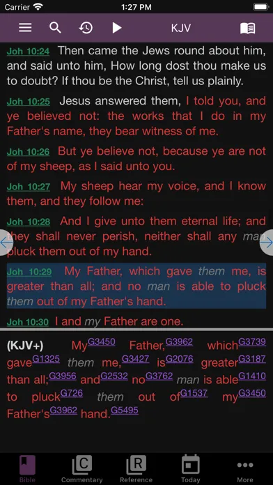 e-Sword app screenshot 1